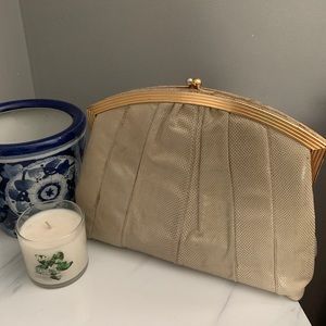 Vintage Judith Lieber snakeskin purse